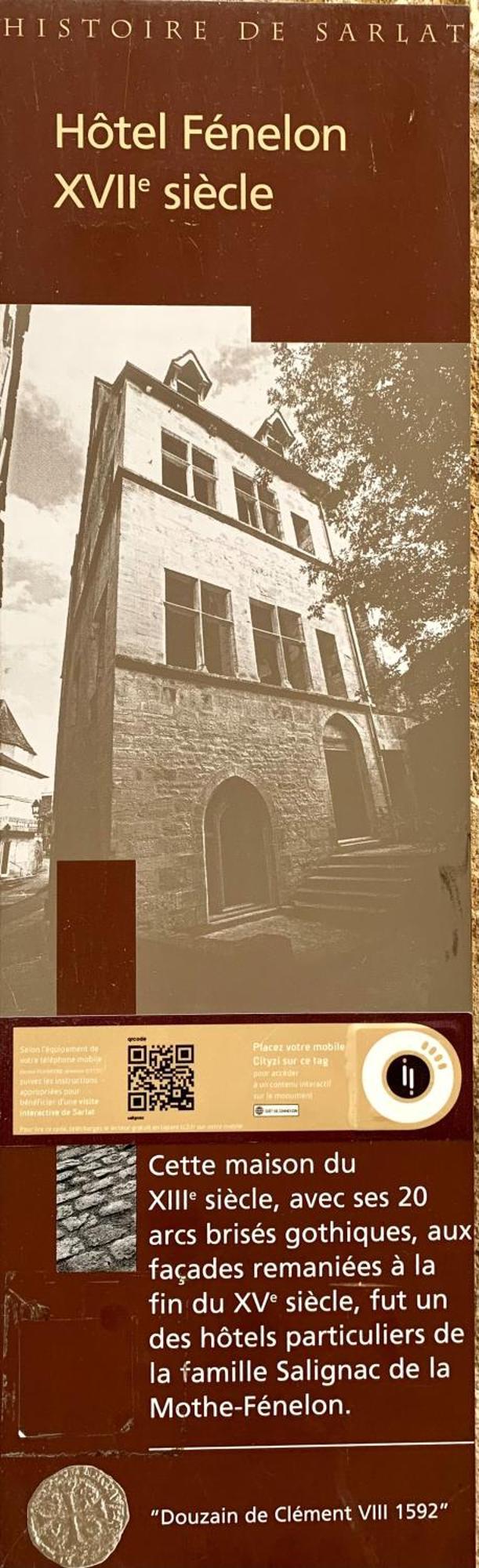 Hotel Particulier Fenelon - Xiiie Sarlat Esterno foto